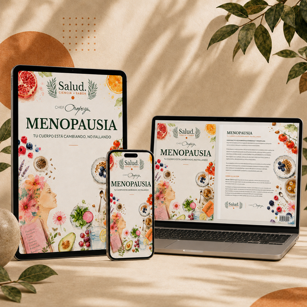 Libro digital Menopausia - Tu Cuerpo está cambiando, no fallando