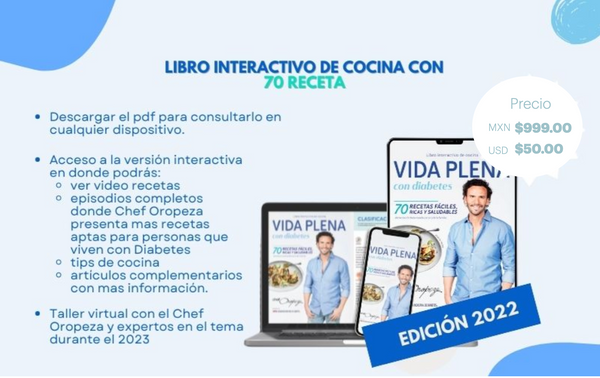 Libro Vida Plena con diabetes